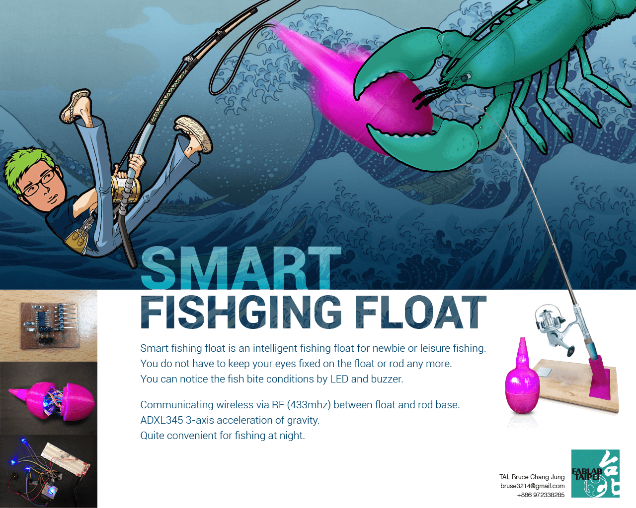 smart fishing float